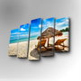 Wallity Cuadro Decorativo en Lienzo 5 Piezas 5PUC-072